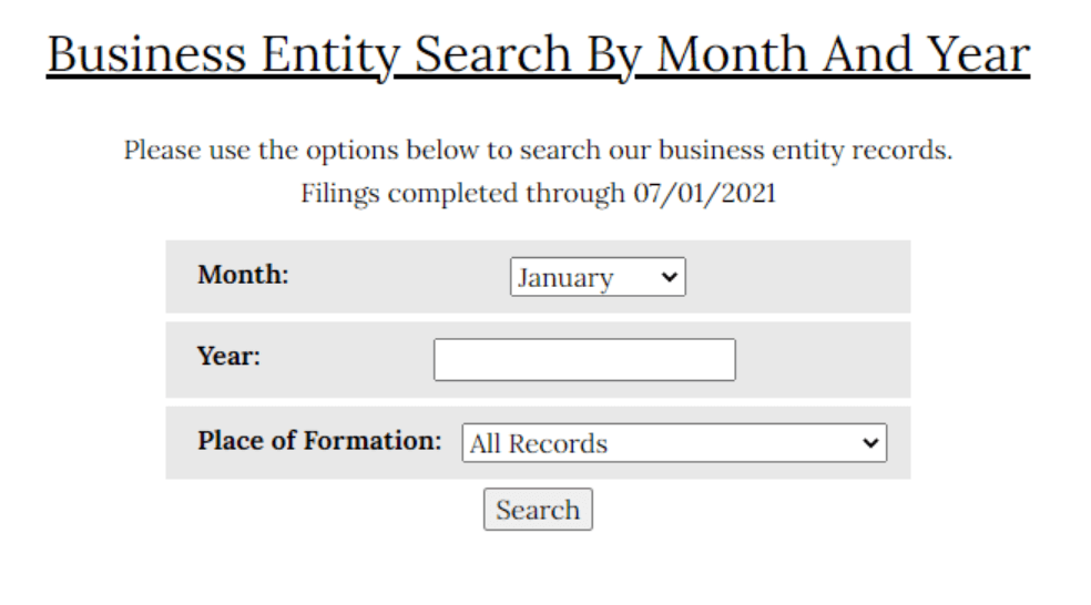 Alabama name search by month year
