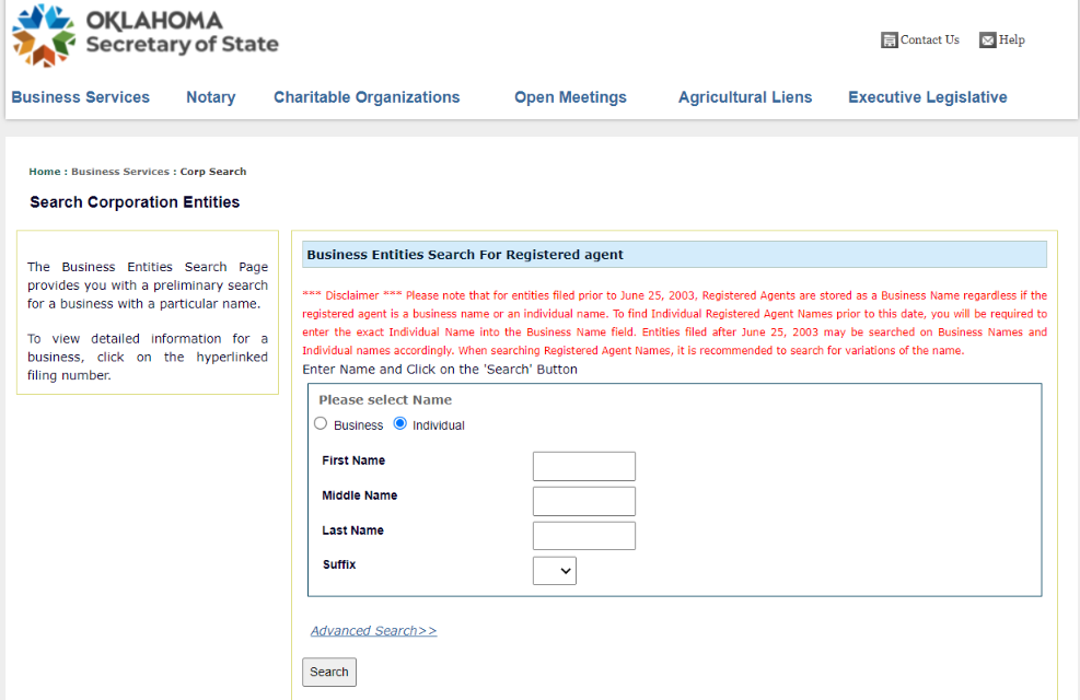oklahoma-registered-agent-search