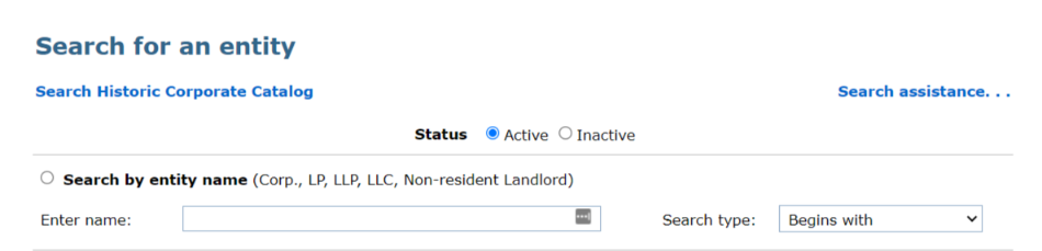 rhode island llc name search