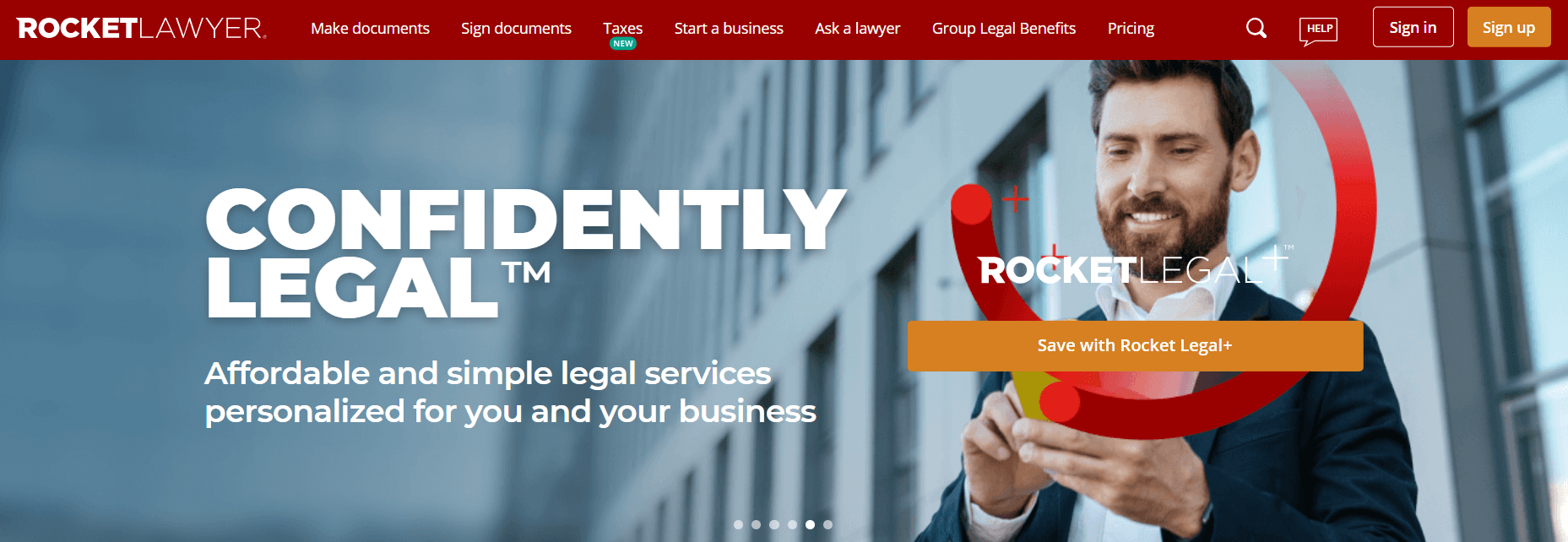 RocketLawyer services